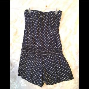 Polka dot romper